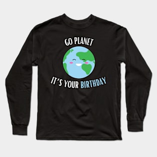 Cute Earth Day Long Sleeve T-Shirt